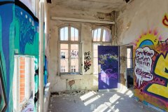 Anscharpark · Graffiti-Räume