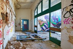 Anscharpark · Graffiti-Räume