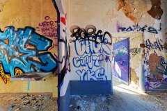 Anscharpark · Graffiti-Räume