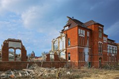 Anscharpark · Abriss Haus 6
